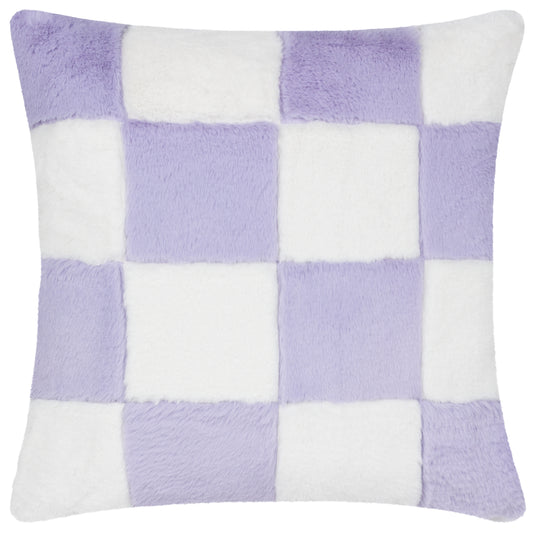 COZEE CHECK 50X50 CUSHION CASE LILAC