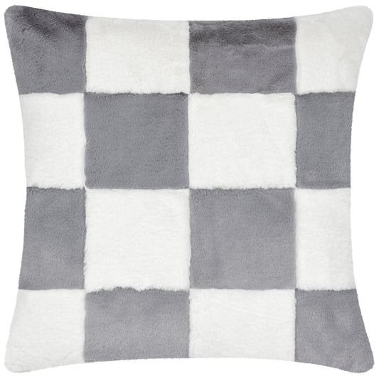 COZEE CHECK 50X50 CUSHION CASE SLATE BLUE