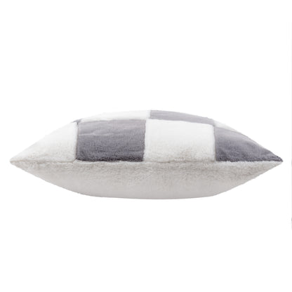 COZEE CHECK 50X50 CUSHION CASE SLATE BLUE