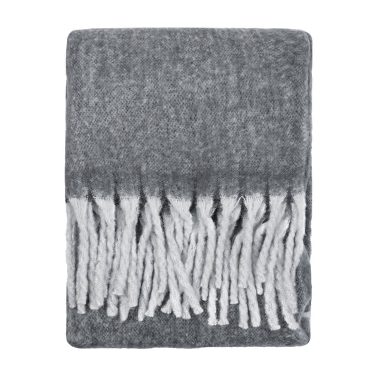 COZY 140x180 THROW CHARCOAL
