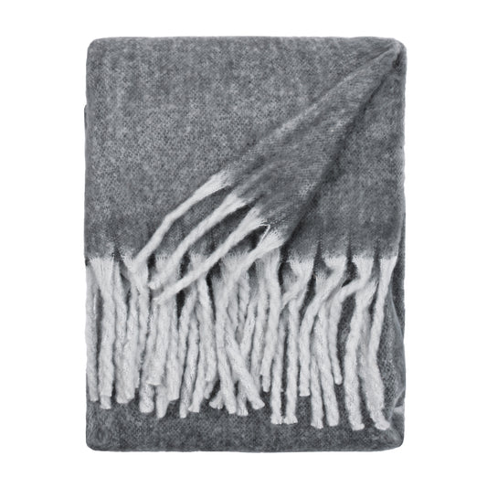 COZY 140x180 THROW CHARCOAL