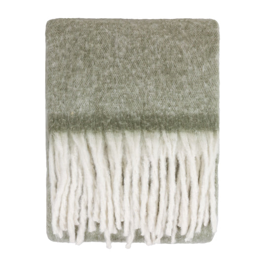 COZY 140x180 THROW GREEN