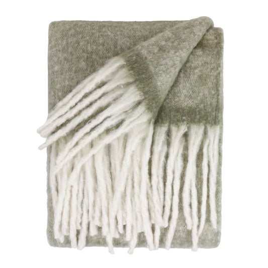 COZY 140x180 THROW GREEN