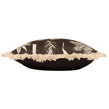COLONIAL PALM 45X45 CUSHION CASE ESPRESSO