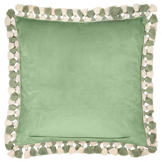 CRAY 55X55 CUSHION CASE SAGE/SUNFLOWER