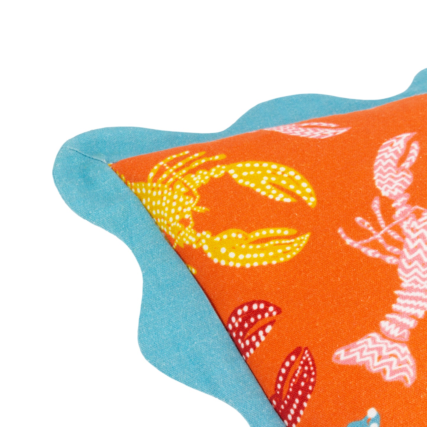 CRUSTACEANS 50X50 CUSHION CASE ORANGEADE