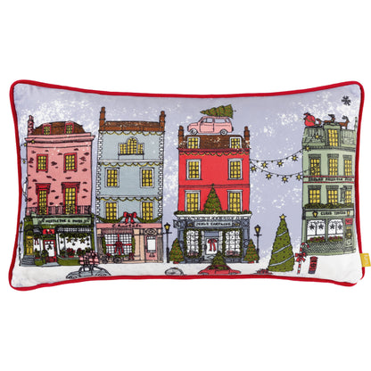 CHRISTMAS SPIRIT 30X50 CUSHION CASE MULTI