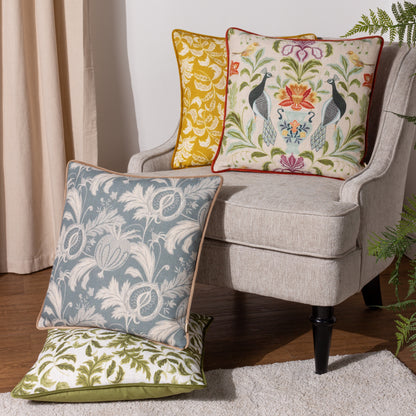 CHATSWORTH TOPIARY 43X43 CUSHION CASE OLIVE