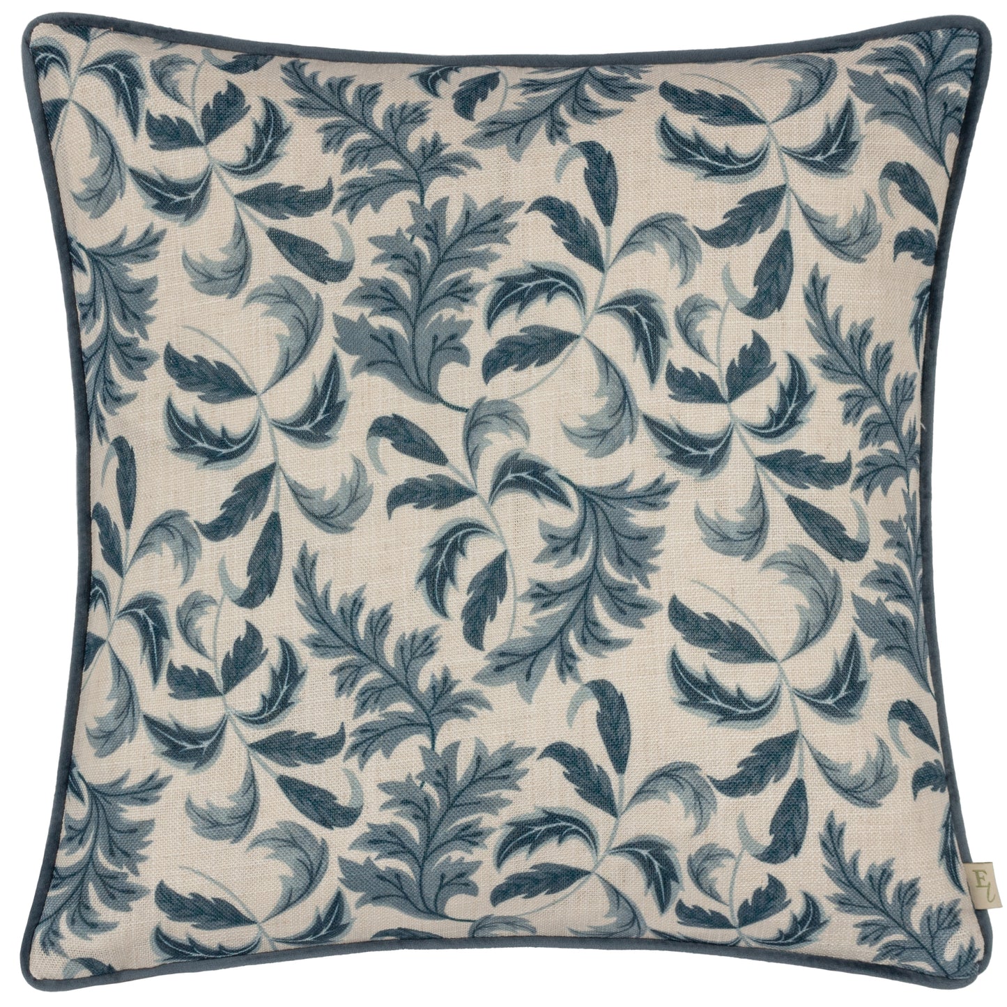 CHATSWORTH TOPIARY 43X43 CUSHION CASE PETROL