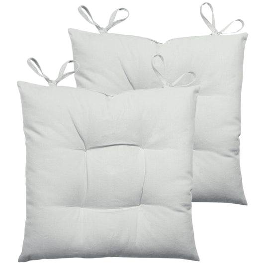 CUBA 2PK SEAT PADS LIGHT GREY