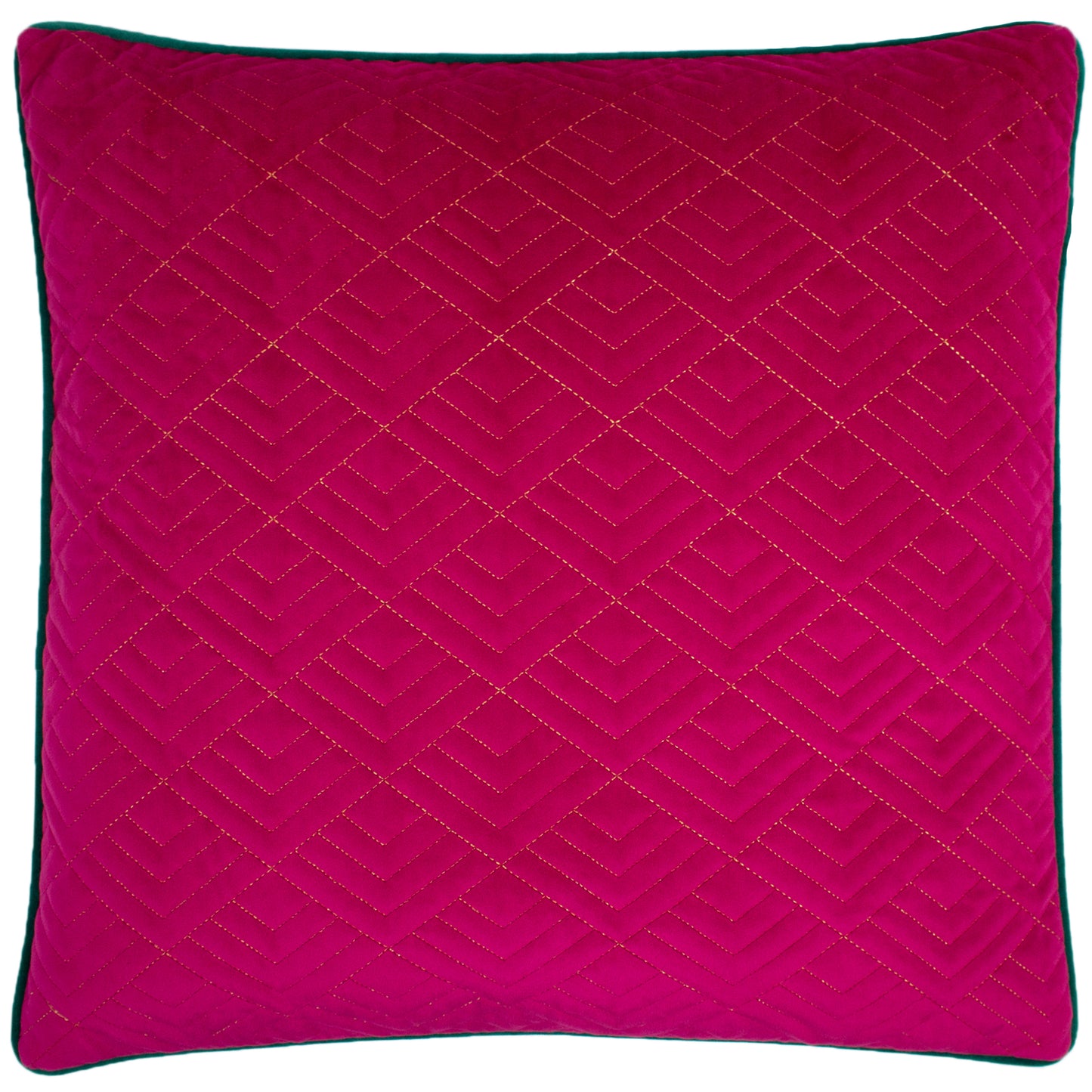 DECO 50X50 C/CASE FUCHSIA/JADE