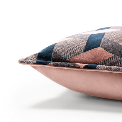 DELANO 40X60 C/CASE BLUSH/NAVY