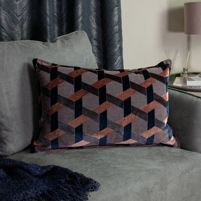 DELANO 40X60 C/CASE BLUSH/NAVY
