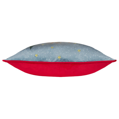 DITSY FESTIVE REINDEER 45X45 CUSHION CASE MULTI
