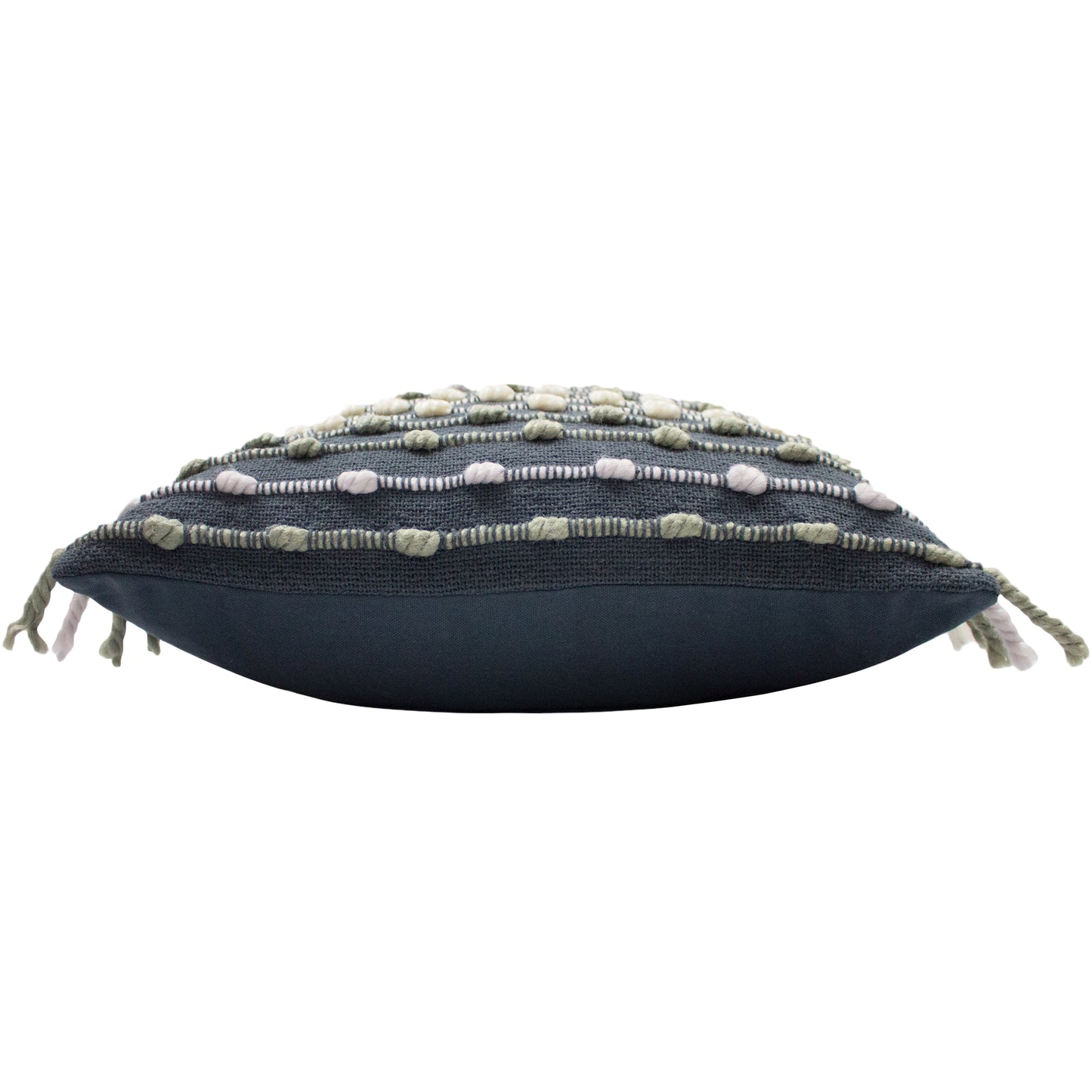 DHADIT 45X45 CUSHION CASE CHARCOAL/NATURAL