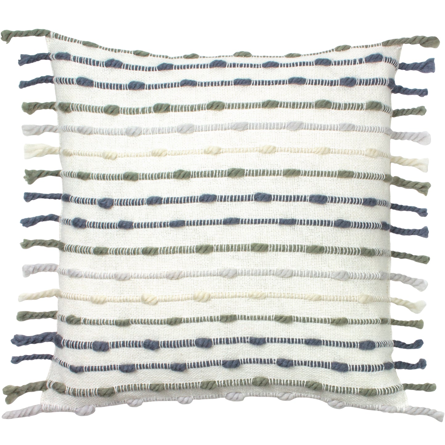 DHADIT 45X45 CUSHION CASE NATURAL/GREY