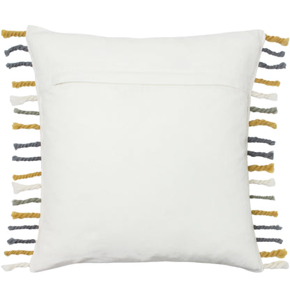 DHADIT 45X45 CUSHION CASE OCHRE/NATURAL