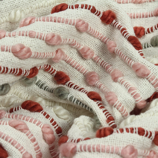 DHADIT 130X150 THROW BLUSH