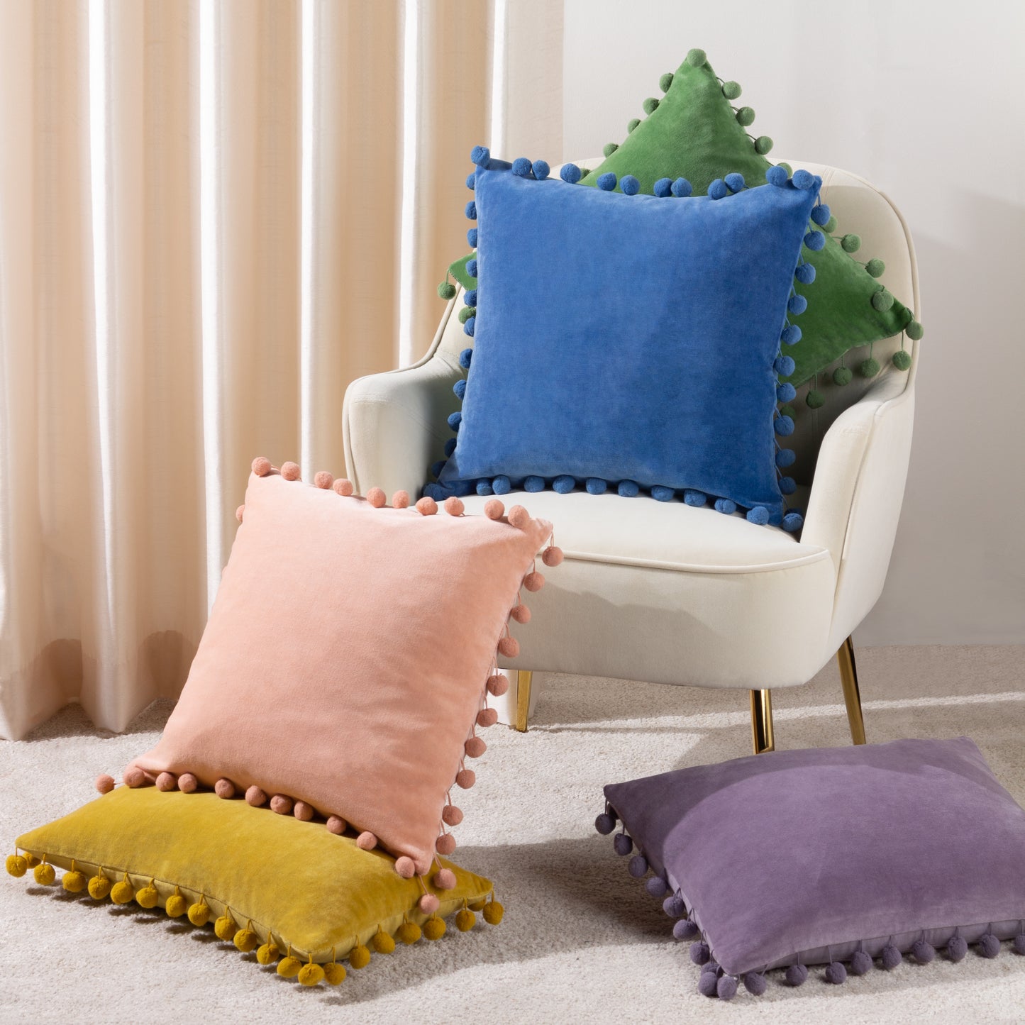 DORA 30X50 CUSHION CASE LILAC