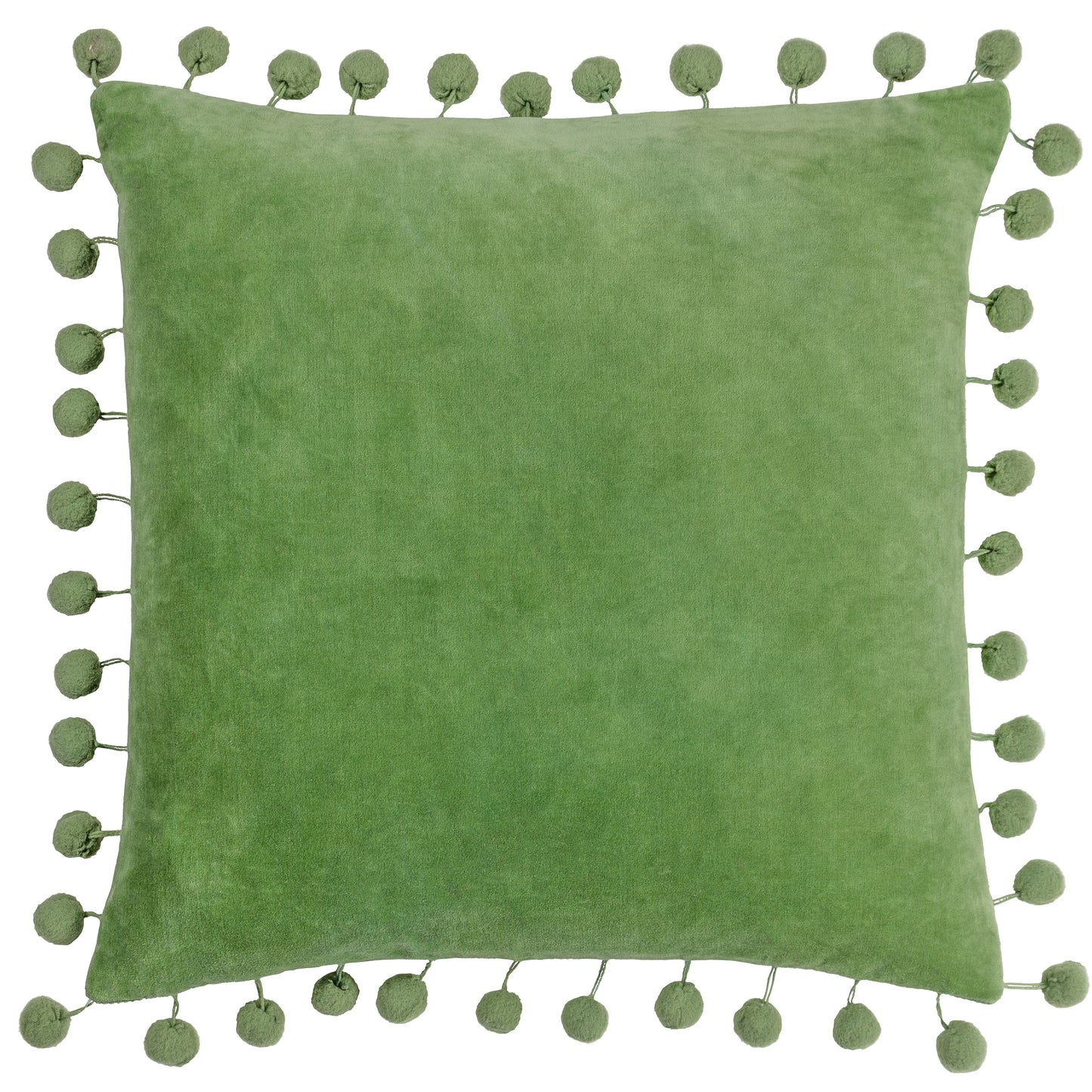 DORA 45X45 CUSHION CASE LEAF GREEN