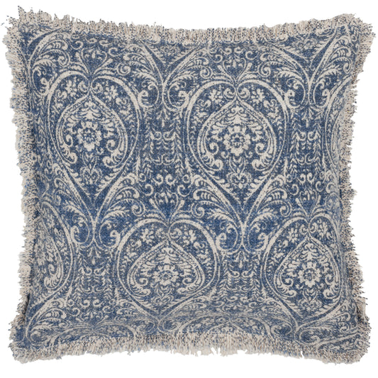DURELLE 50X50 CUSHION CASE DELPH BLUE