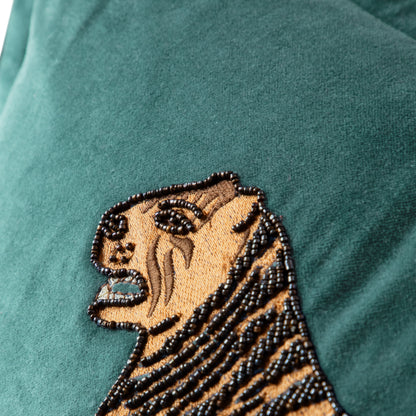 DURGA 45x65 CUSHION CASE TEAL