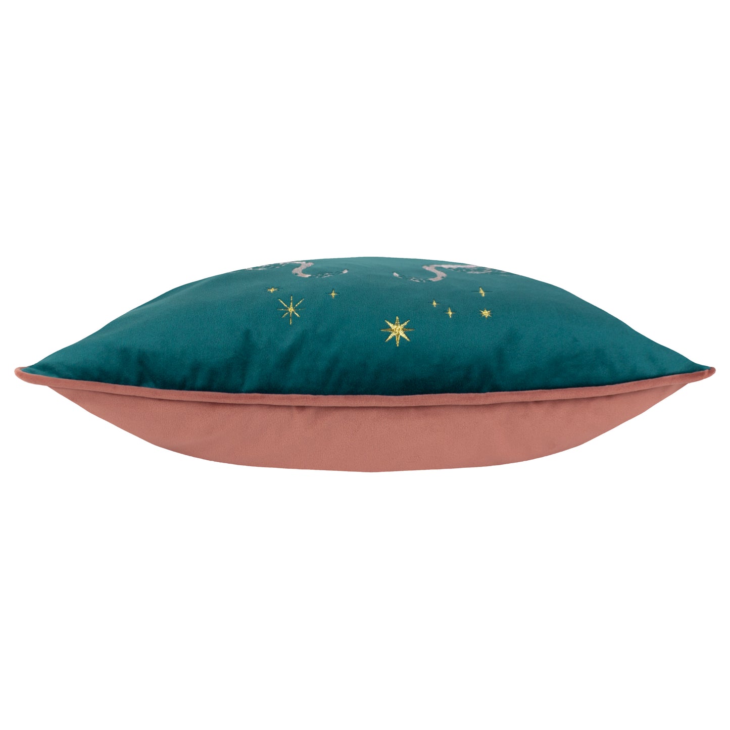 DUSK FLAMINGO 50X50 CUSHION CASE TEAL