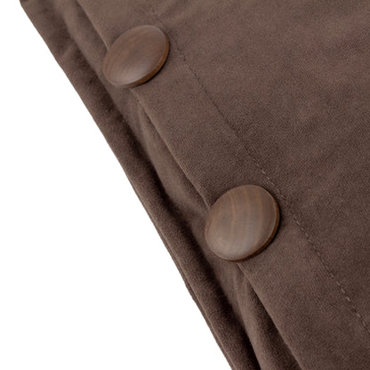 EFFRON 35X50 CUSHION CASE BROWN