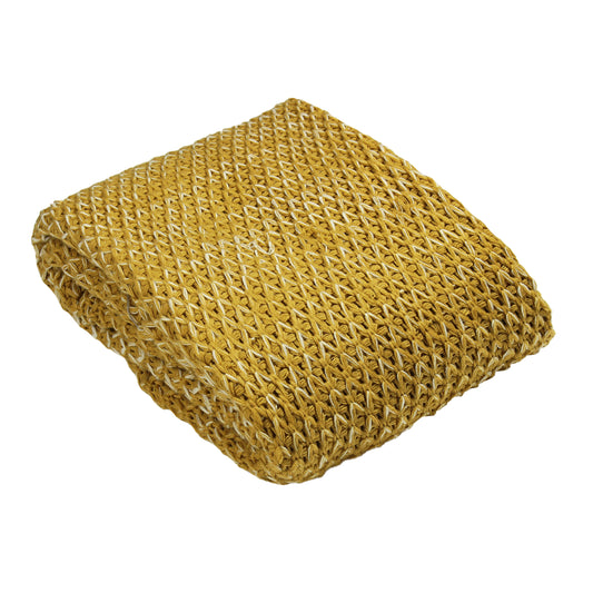 ELINA 140X180 THROW OCHRE