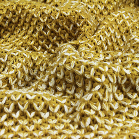 ELINA 140X180 THROW OCHRE