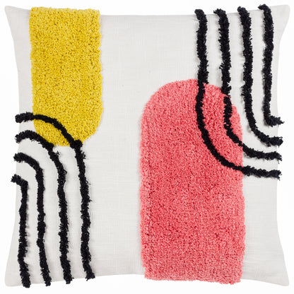 ELMER 45X45 CUSHION CASE CITRUS/PINK