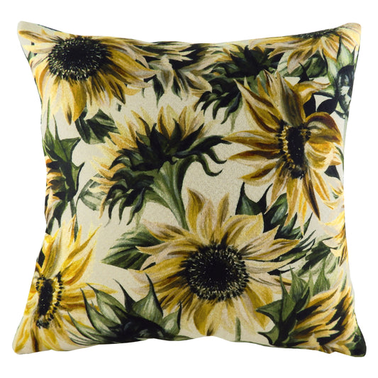 ELWOOD SUNFLOWERS 43X43 C/CASE MULTI