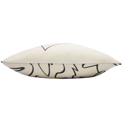 EMILE 43X43 CUSHION CASE ECRU