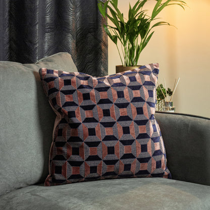 EMPIRE 45X45 C/CASE BLUSH/NAVY