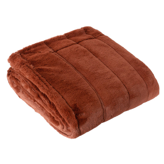 EMPRESS THROW 130X180 RUST