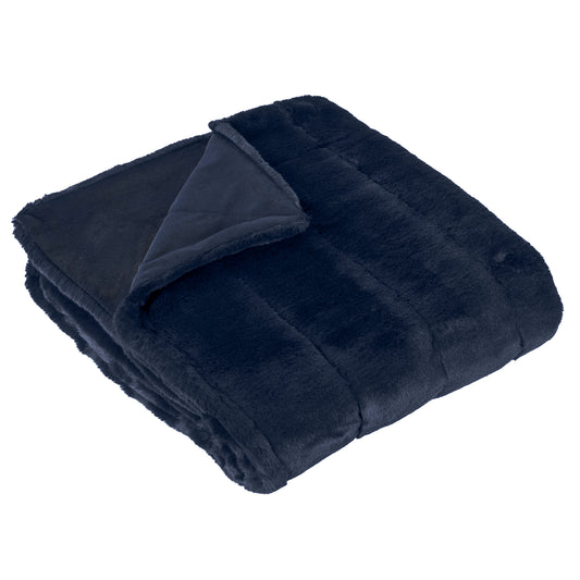 EMPRESS THROW 140X200 NAVY