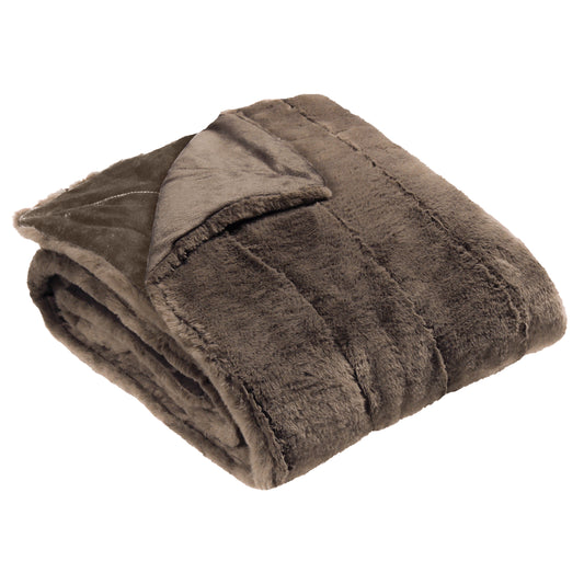 EMPRESS THROW 140X200 TAUPE