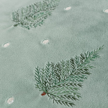 EVERGREEN CLASSIC TREE 43X43 CUSHION CASE GREEN