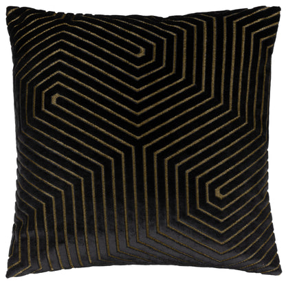 EVOKE 45X45 CUSHION CASE BLACK