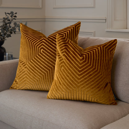 EVOKE 45X45 CUSHION CASE GOLD