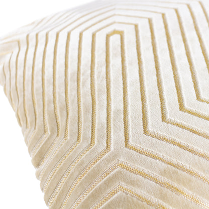EVOKE 45X45 CUSHION CASE IVORY