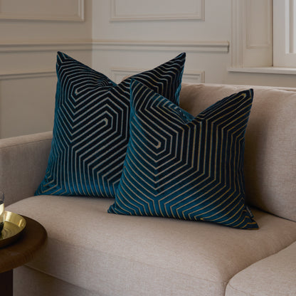 EVOKE 45X45 CUSHION CASE NAVY