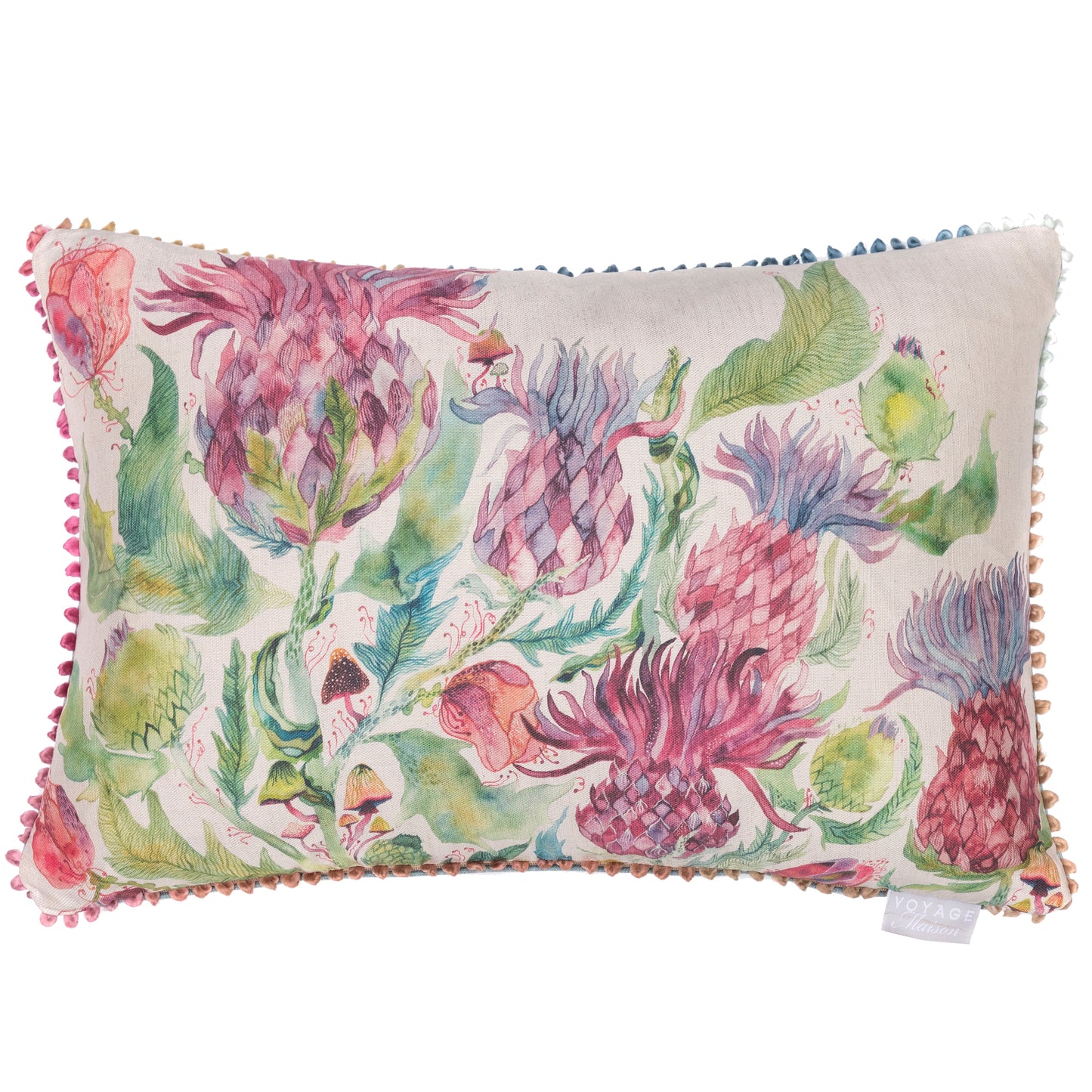 FAIRYTALEBRISTLES 40x60 CUSHION CASE DAMSON