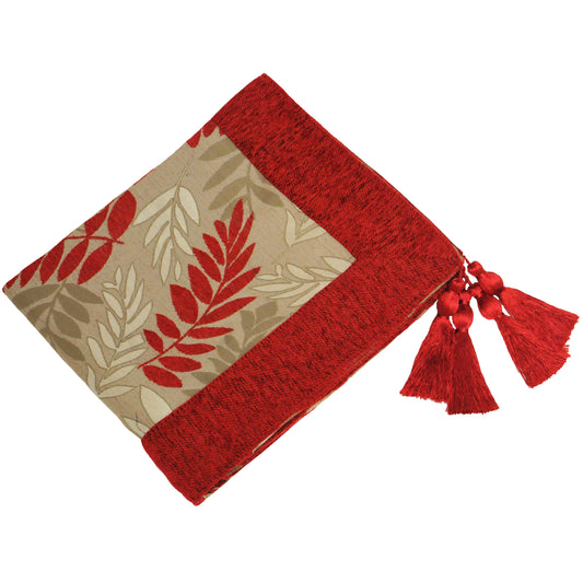 FERN THROW 145X180 RED