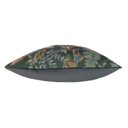 FOREST FOX REPEAT 43X43 CUSHION COVER GREY