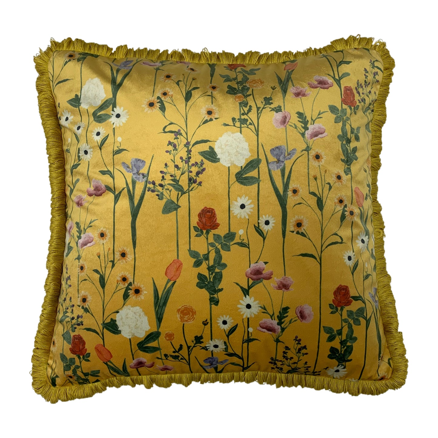 FLEURA 50X50 C/CASE OCHRE