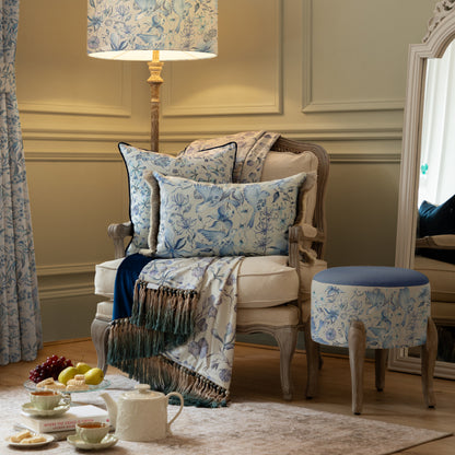 FLOELLA 40X60 CUSHION CASE BLUE