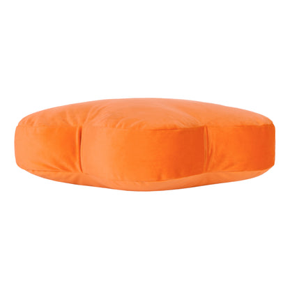 FLOWER READY FILLED CUSHION ORANGE