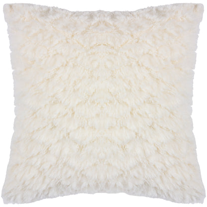 FLUFF BALL 45X45 CUSHION CASE DREAMY CREAM