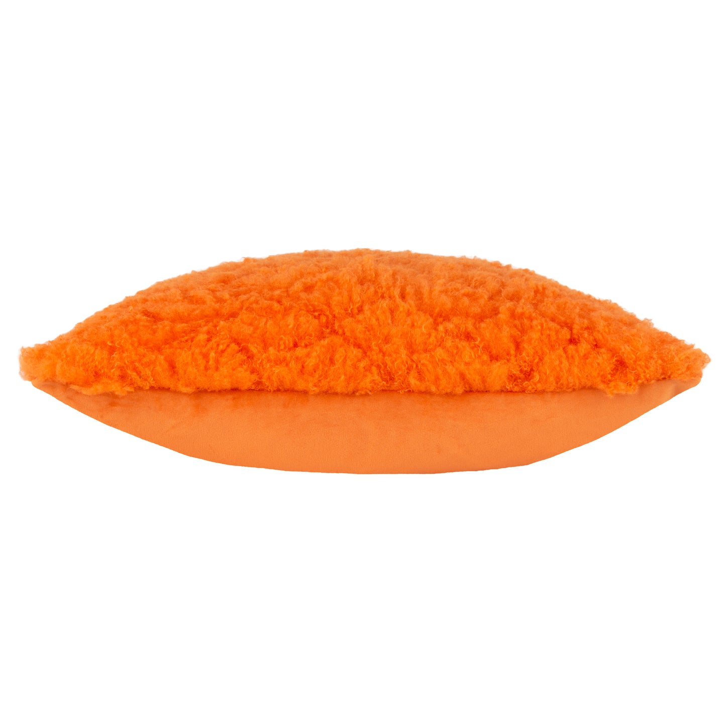 FLUFF BALL 45X45 CUSHION CASE ORANGE FEVER